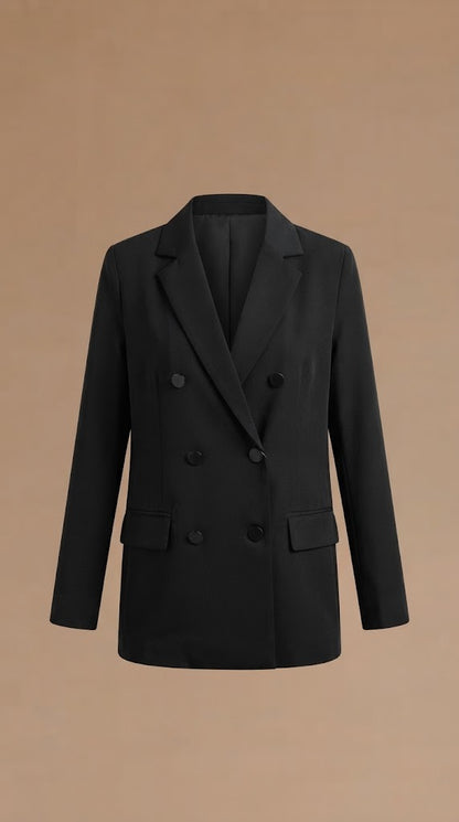 Blazer Cruzado de Triple Botonadura / ANBL2680