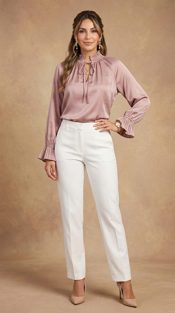 Blusa con Volantes / ANB26067