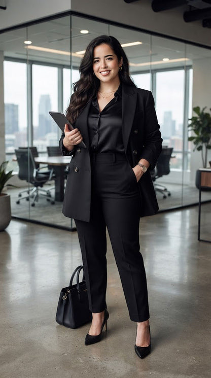 Blazer Largo Cruzado / ANBL2682