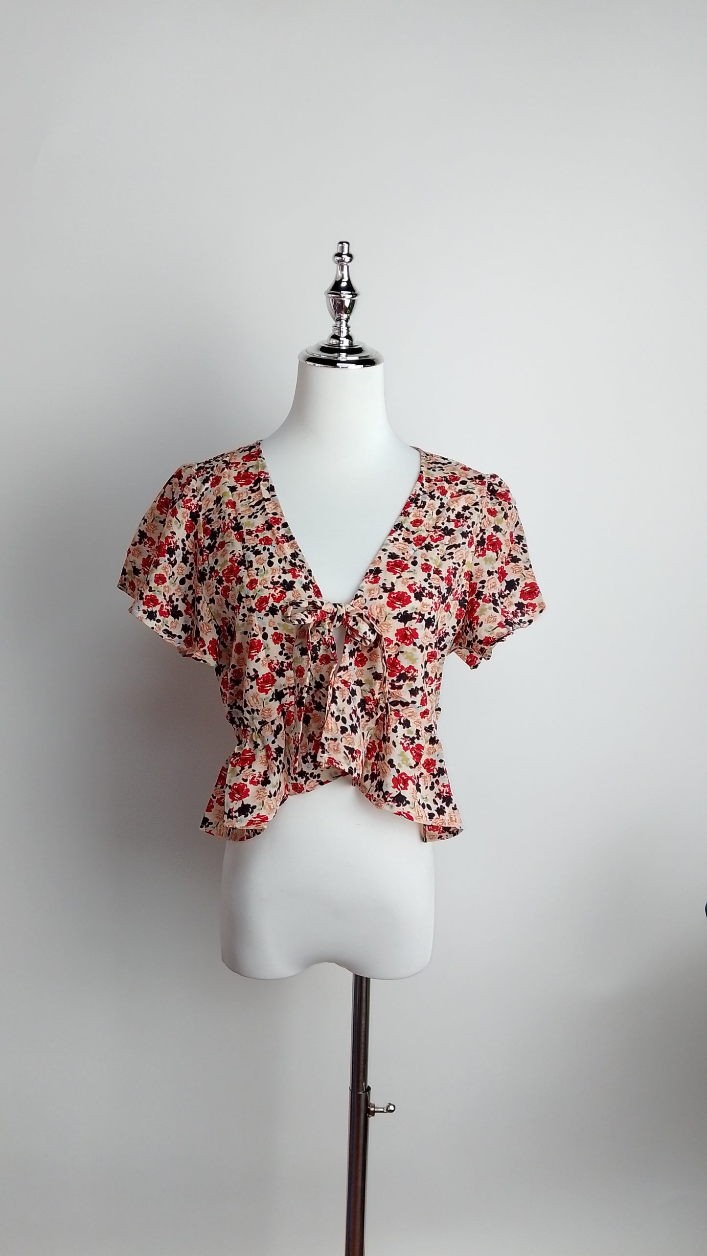 Blusa estampada floral casual / ANB11