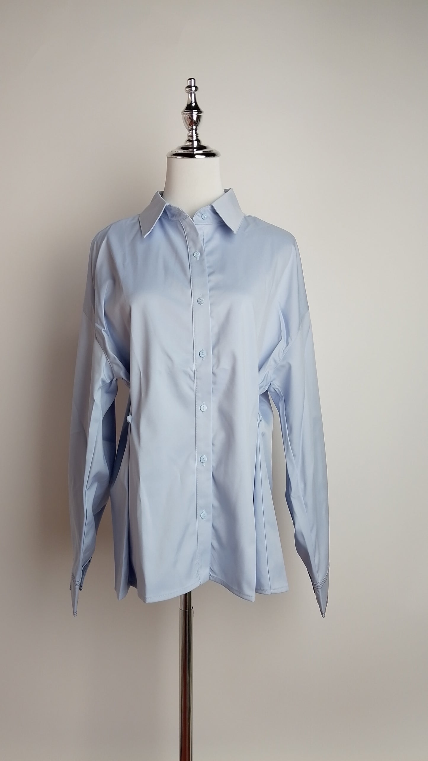 Blusa azul clásica / ANB26013