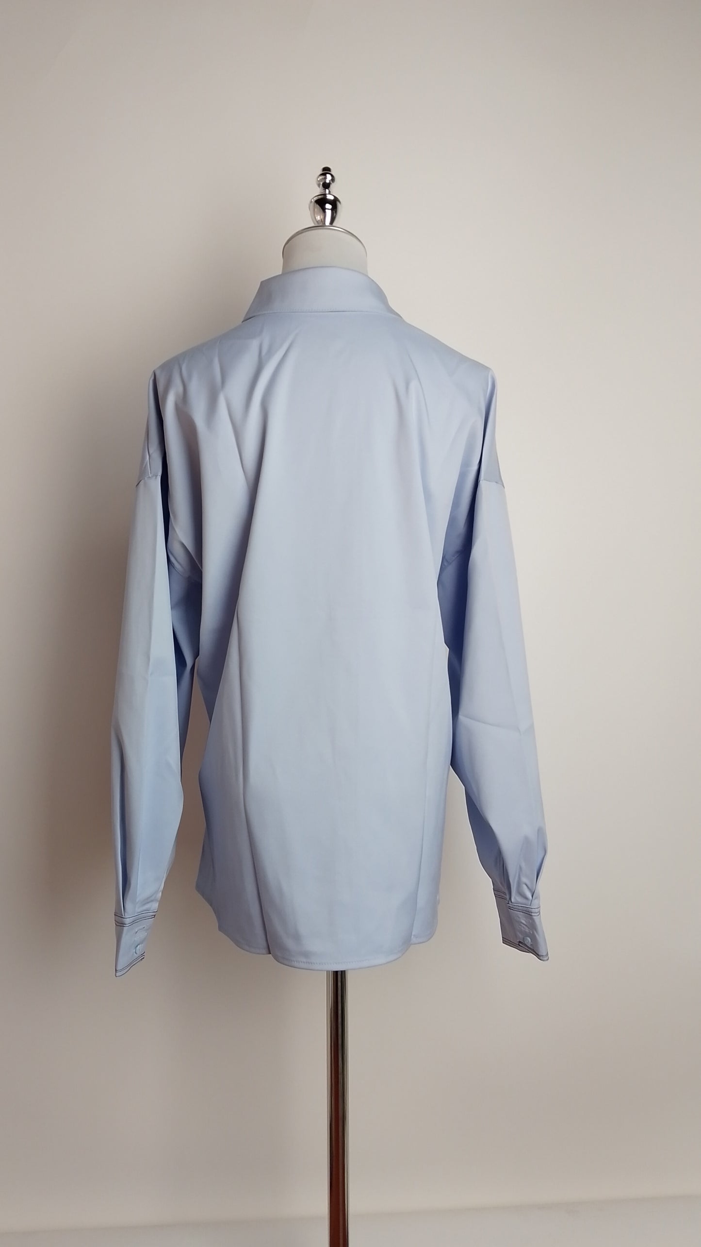 Blusa azul clásica / ANB26013