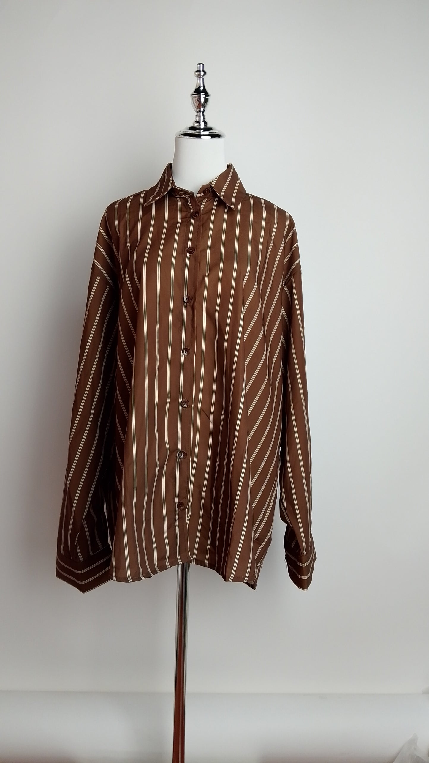 Camisa rayada casual / ANB26018