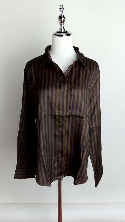 Camisa formal oscura / ANB26021