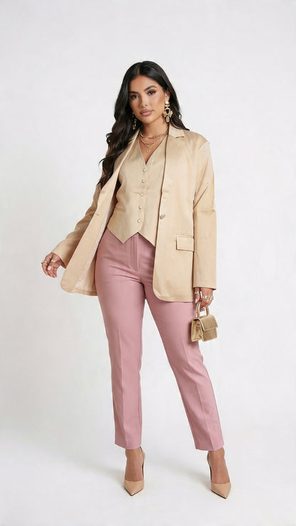 Outfit Beige Formal Chic / OUT60