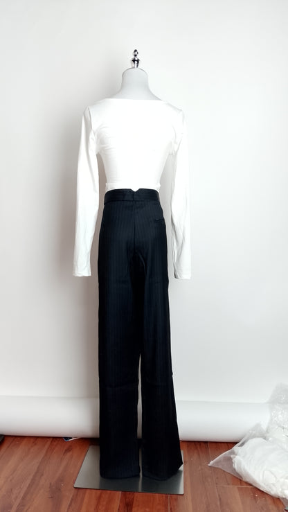 Pantalón recto azul oscuro / ANE1001-5