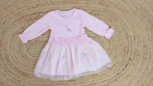 Vestido Rosa Pastel / ANK02