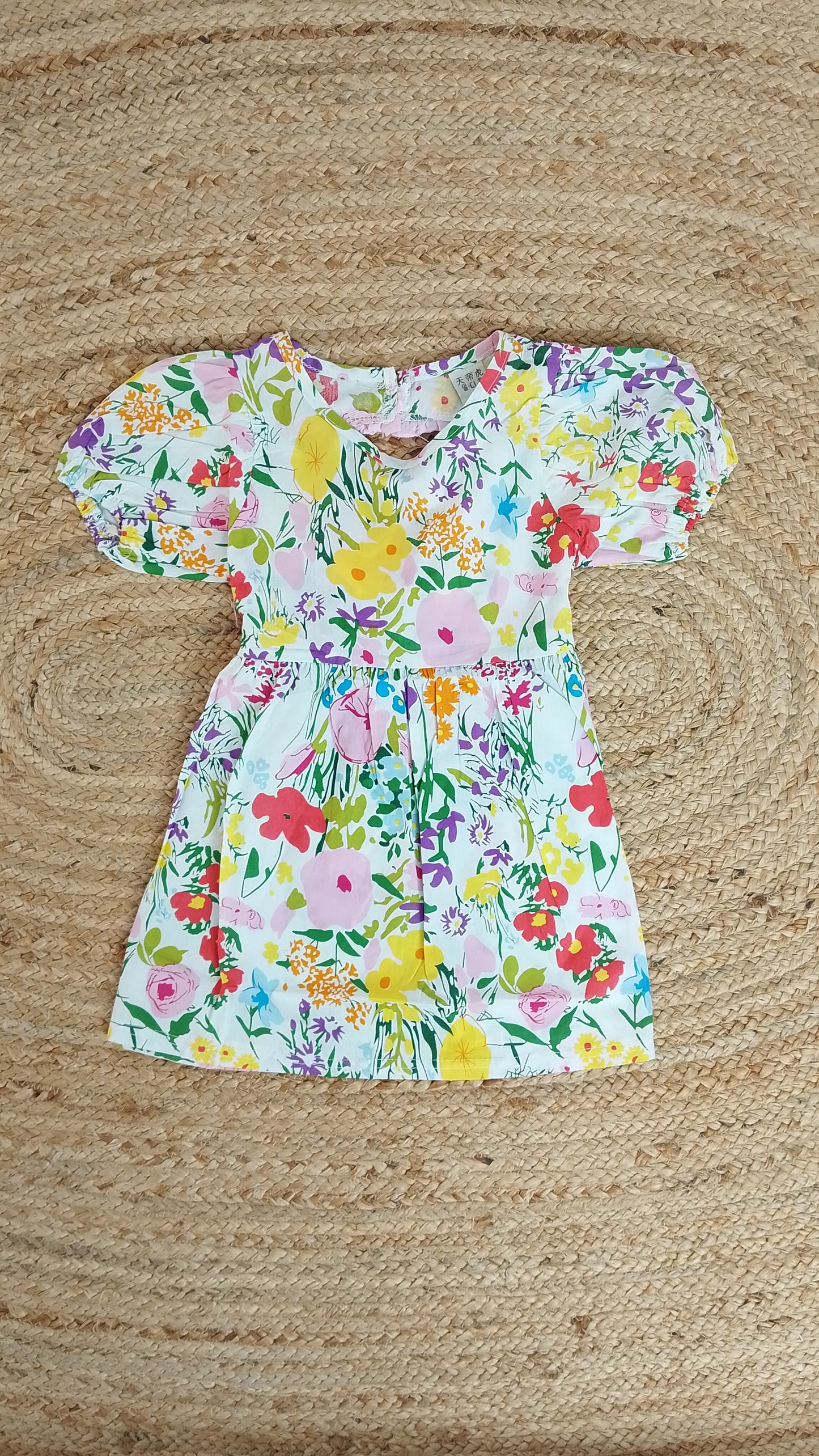 Vestido Floral Colorido / ANK09