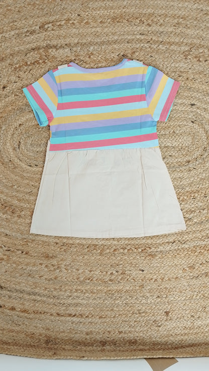 Vestido Arcoíris Casual / ANK10