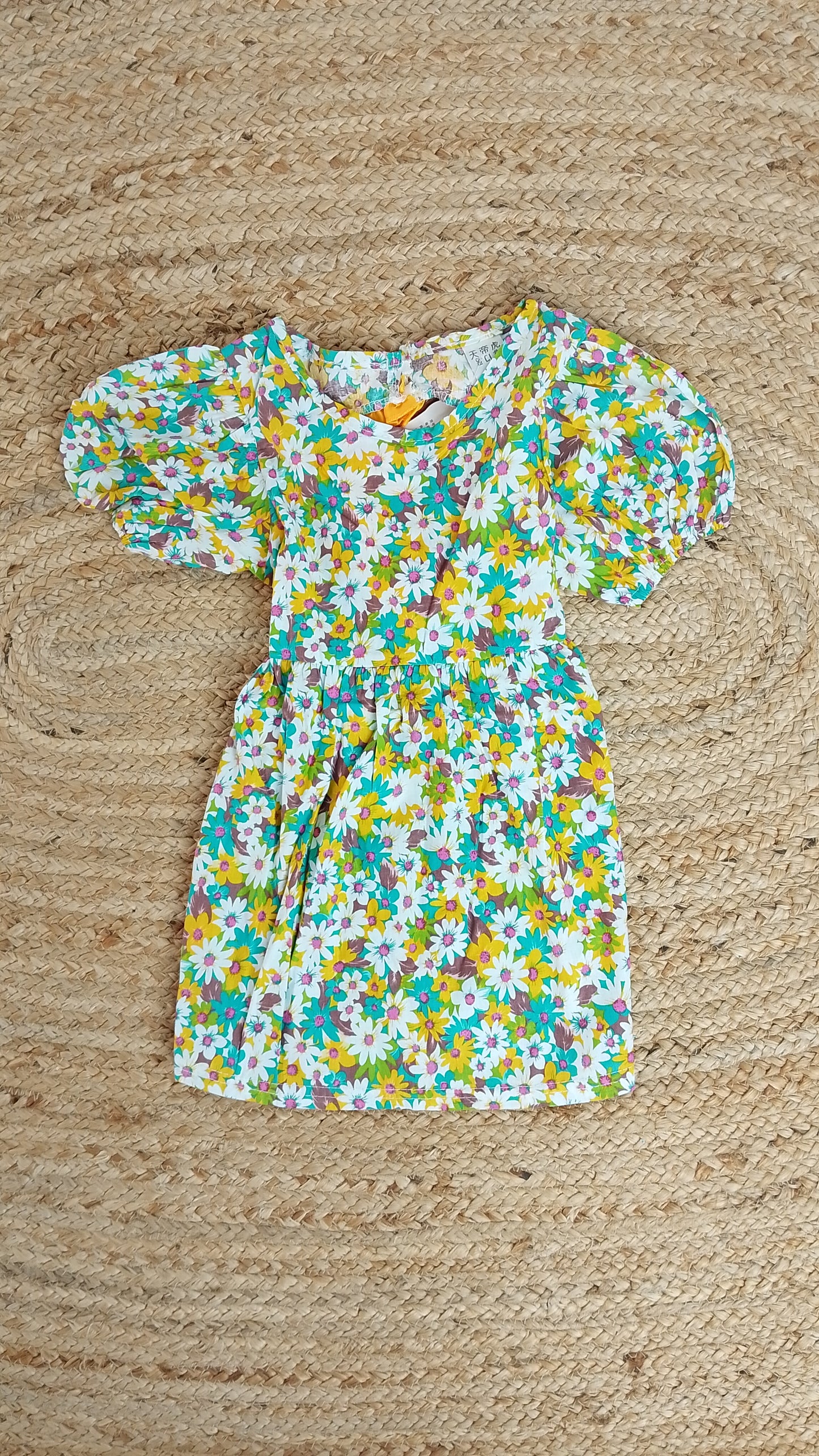 Vestido Verde Floral / ANK11