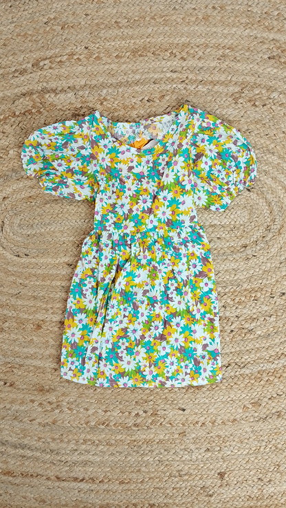 Vestido Verde Floral / ANK11