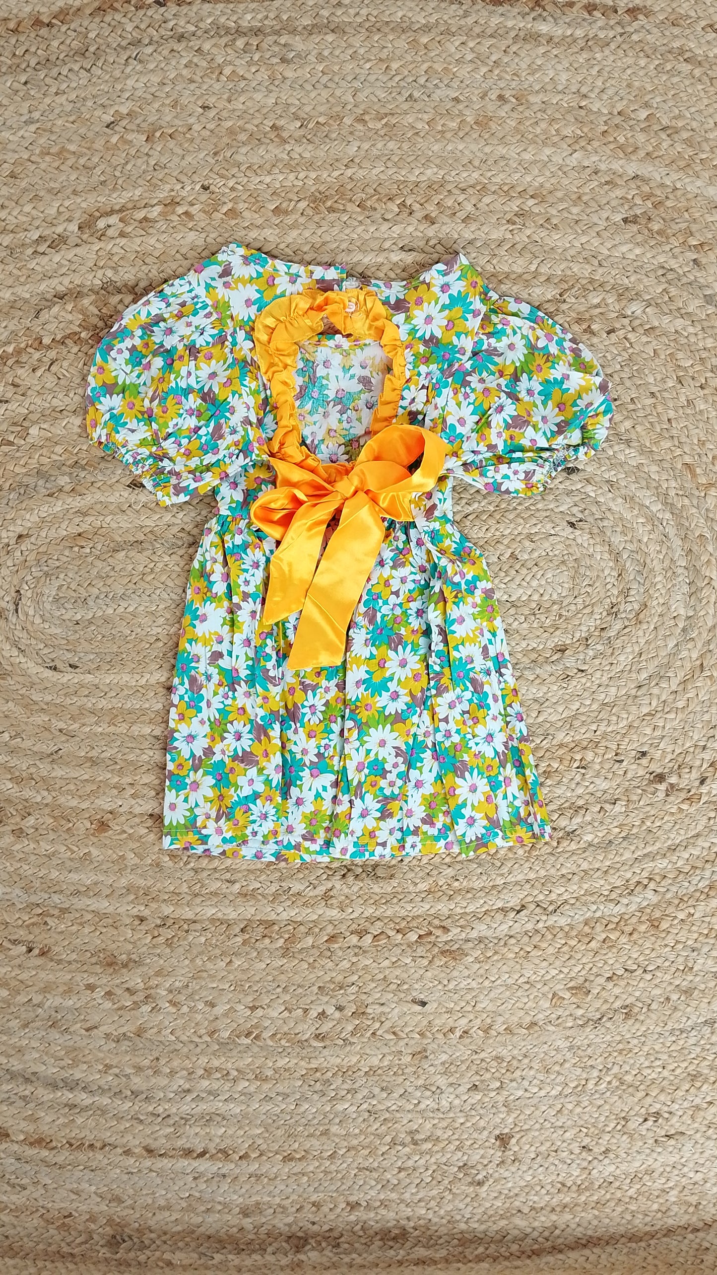 Vestido Verde Floral / ANK11