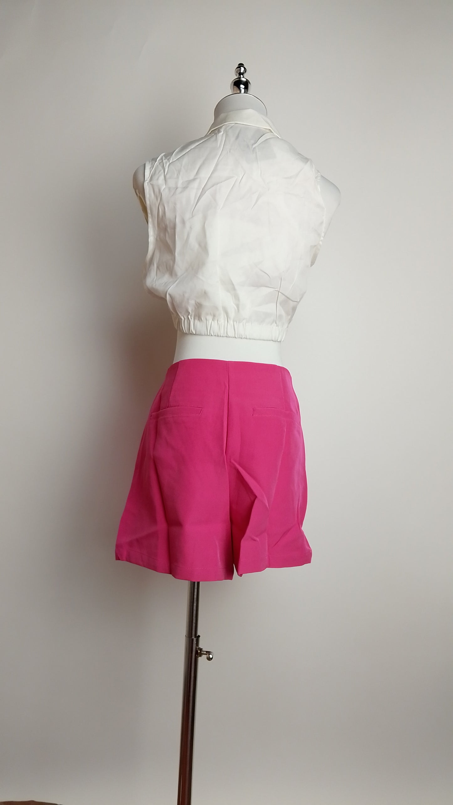 Falda short corta fucsia / ANP08