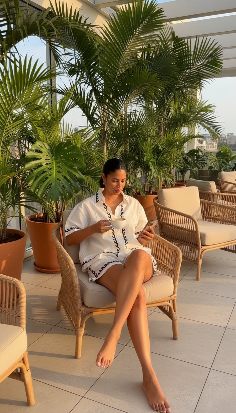 Set blanco bohemio / ANS01