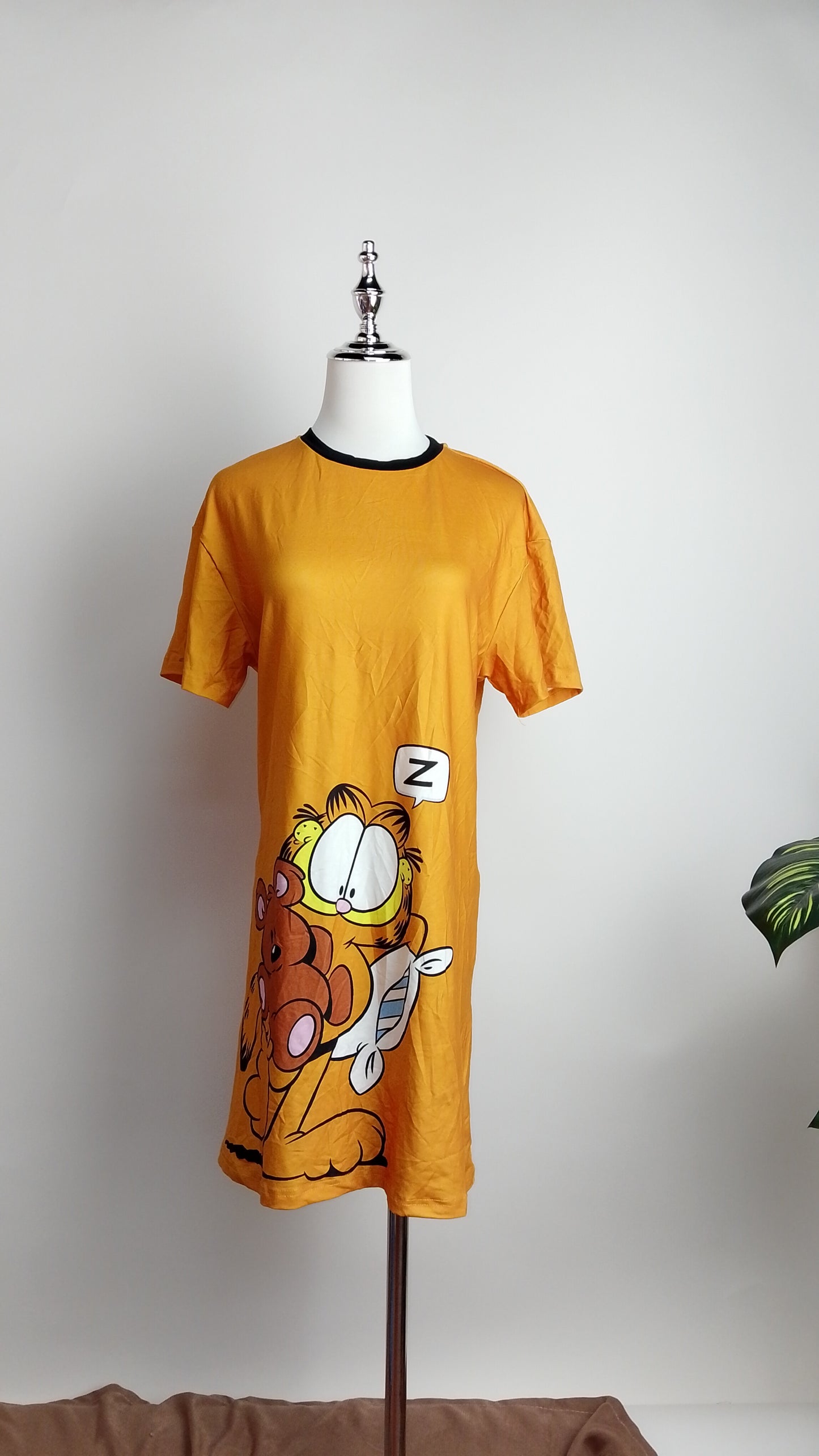 Vestido camiseta gráfico casual / ANV49