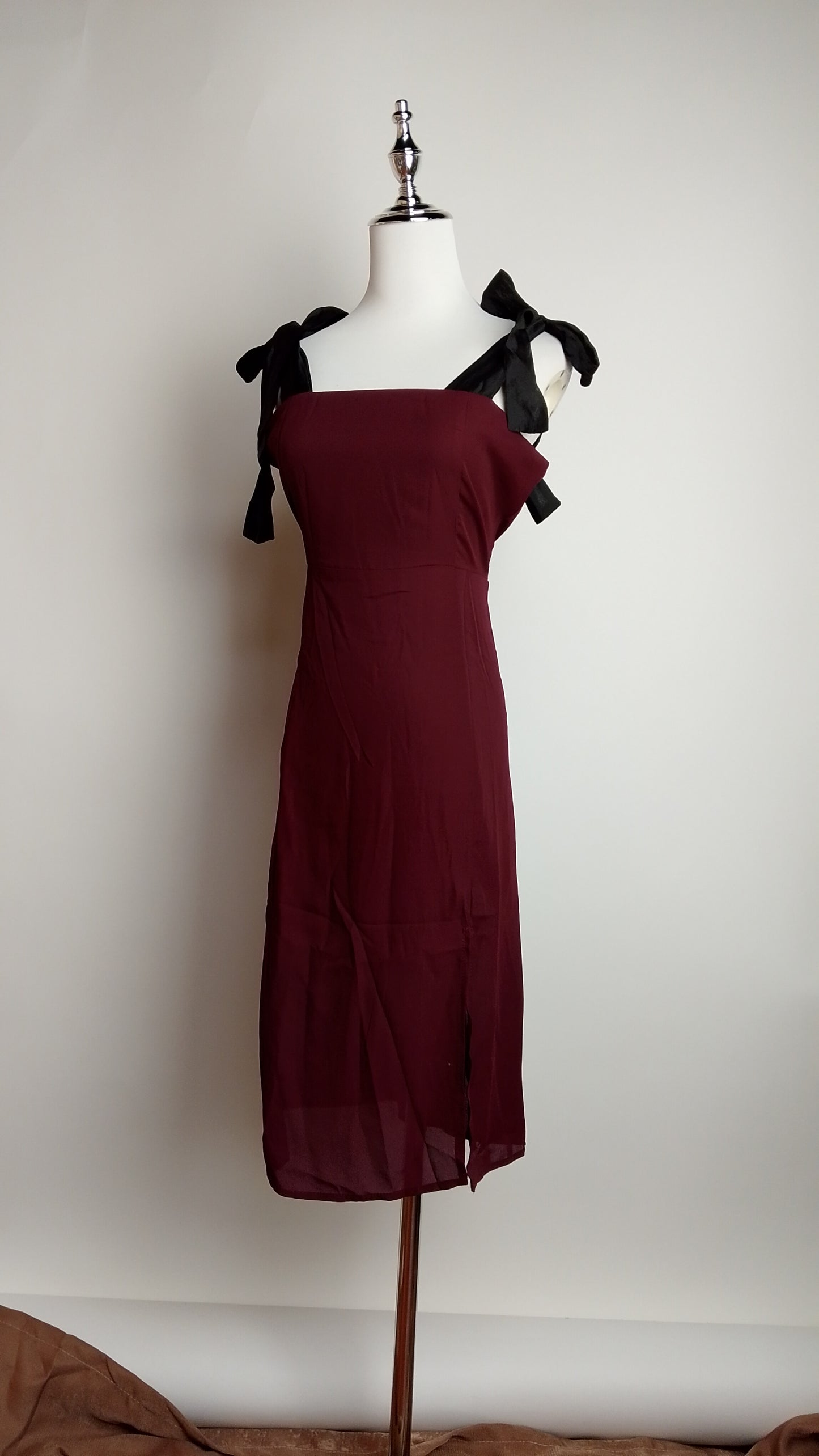 Vestido Elegante con nido de abeja /ANV08