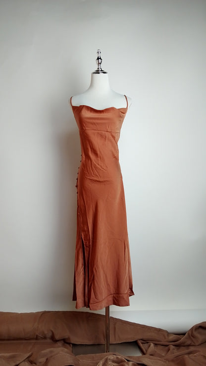 Vestido satinado / ANV63