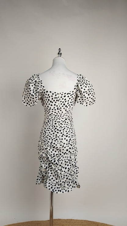 Vestido corto blanco / ANV80