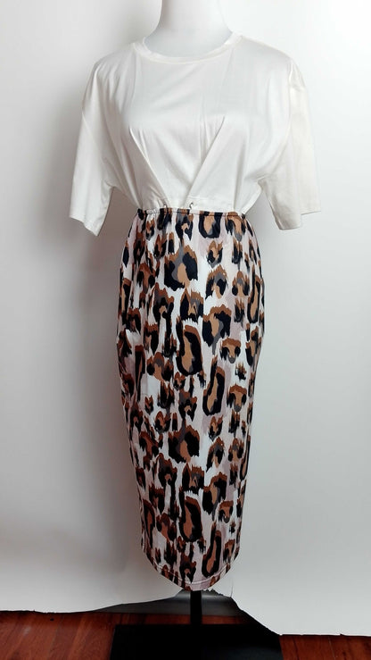Falda estampado animal / AO101