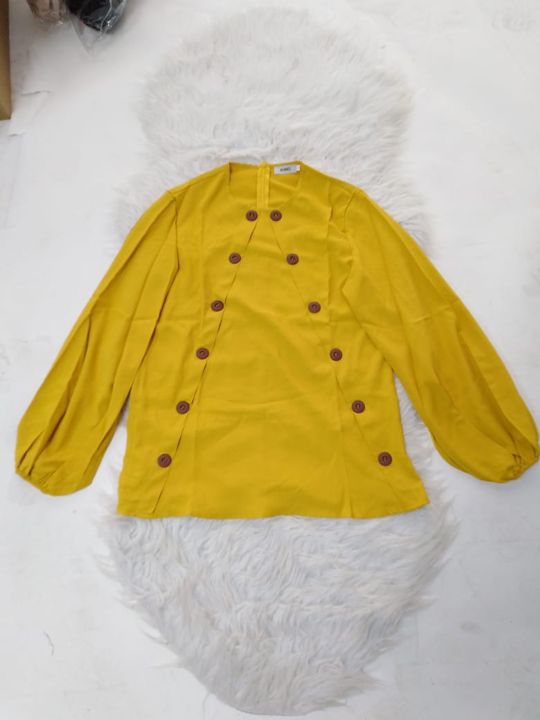 Blusa mostaza /AO111
