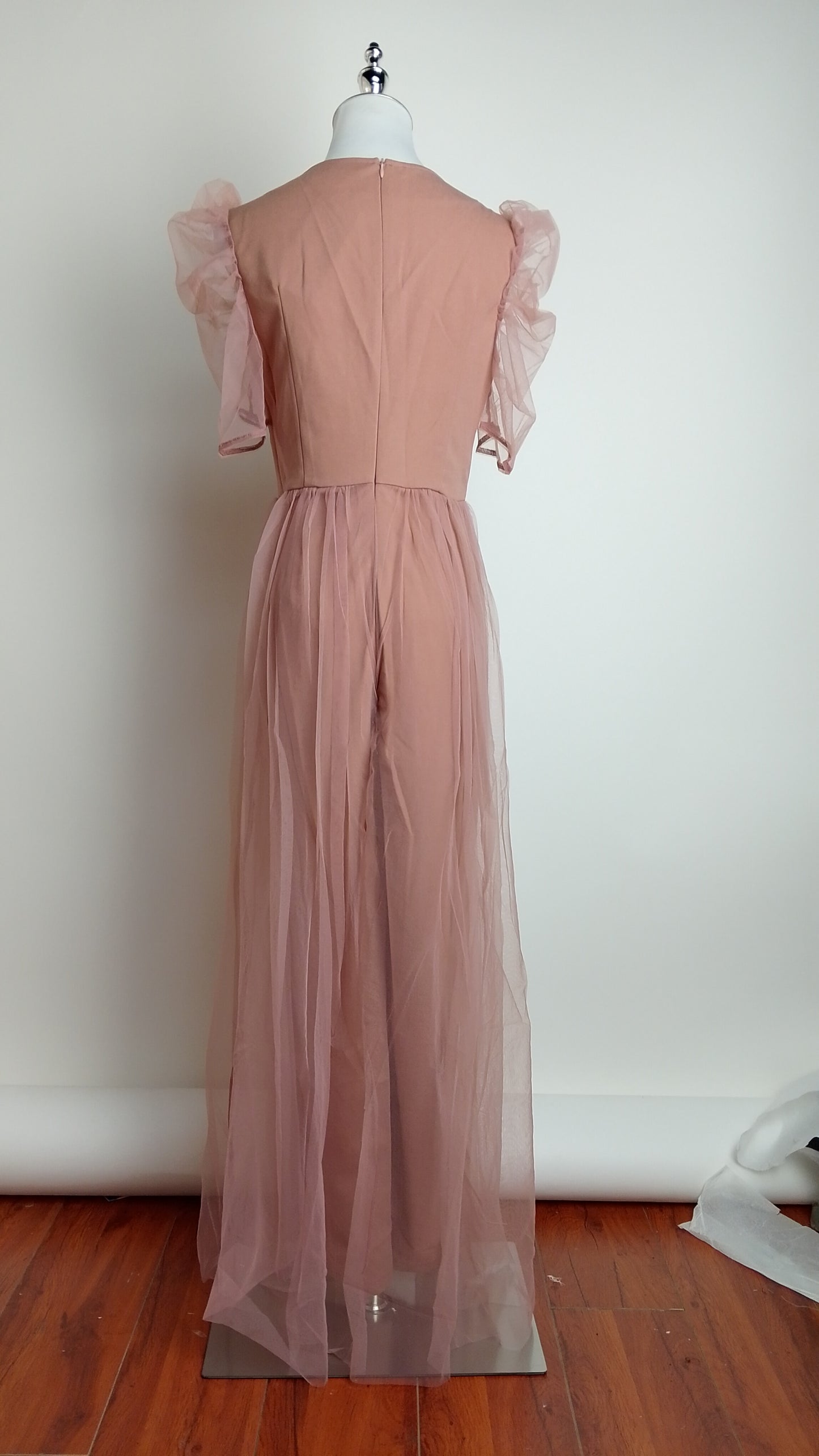 Enterizo rosa tul / AO159