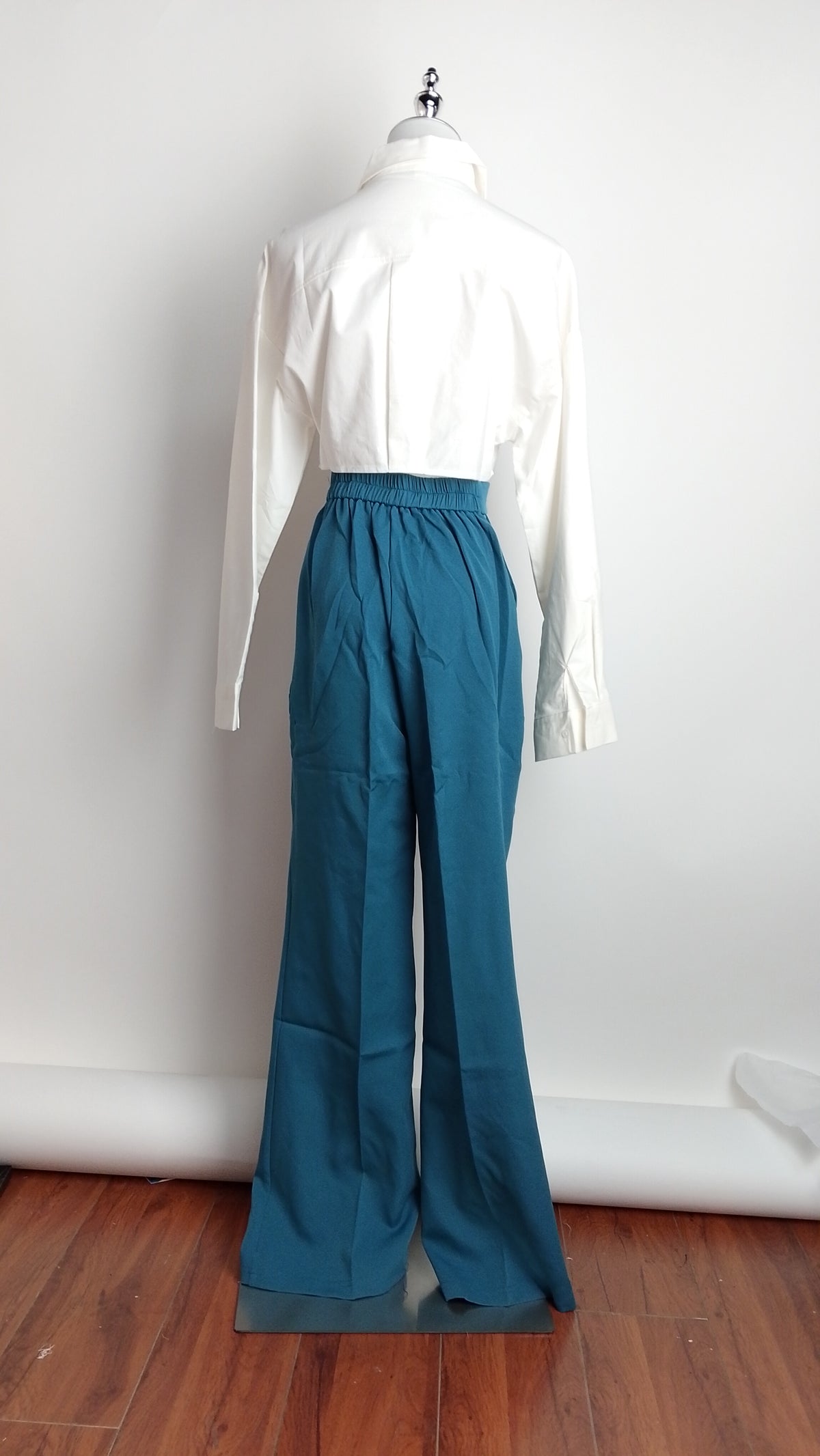 Pantalón azul turquesa oscuro / AO174