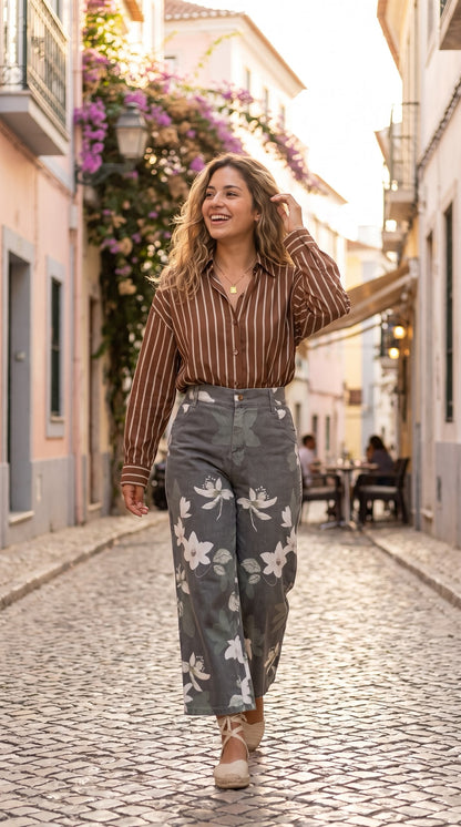 Outfits Rayas Café / CAS146