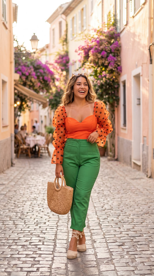 Outfits Lunares Naranja / CAS144