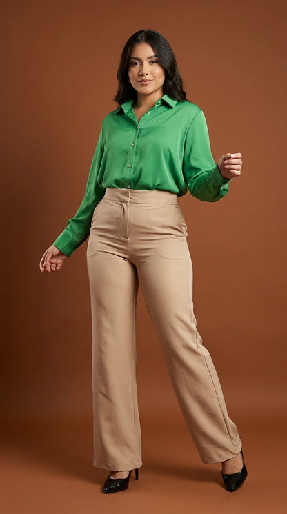 Pantalón sastre beige / ANE1001-71