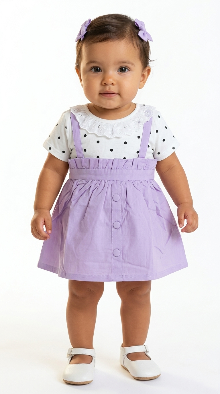 Set Niña Jumper + Blusa / ANK19