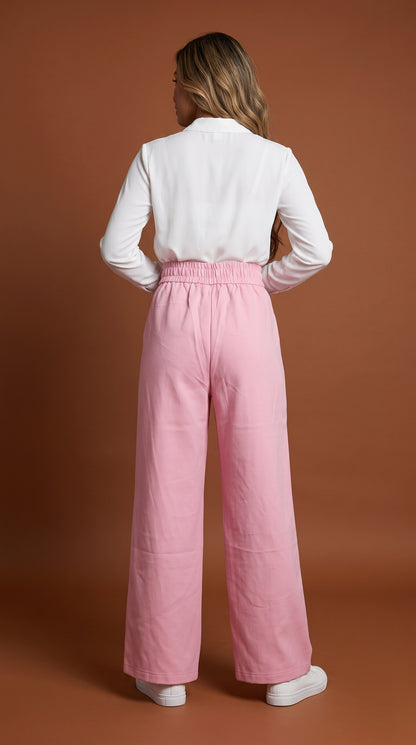 Pantalón casual rosado / ANE1001-35