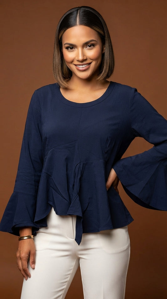 Blusa azul / AO156