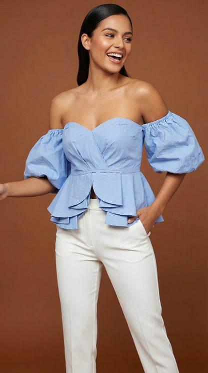 Blusa celeste / AO131