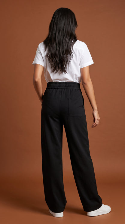 Pantalón Negro Relax / ANE1001-51