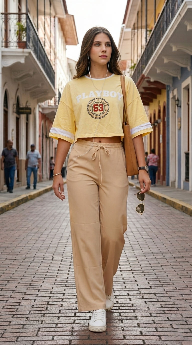Conjunto Beige Relax Chic / CAS13