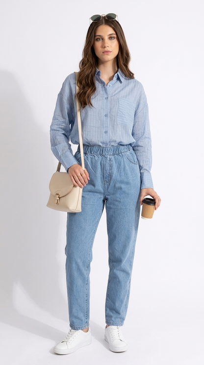 Set Denim Claro Relax / CAS39