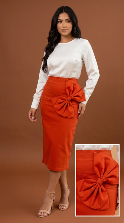 Falda naranja / AO178