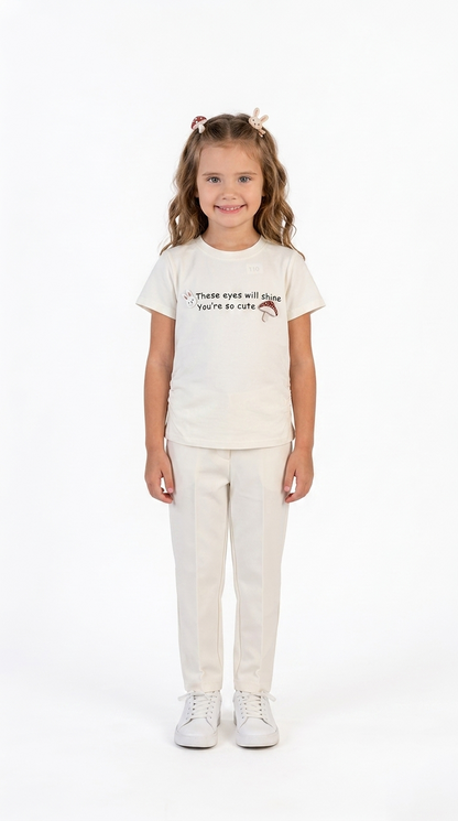 Camiseta Blanca Casual / ANK14