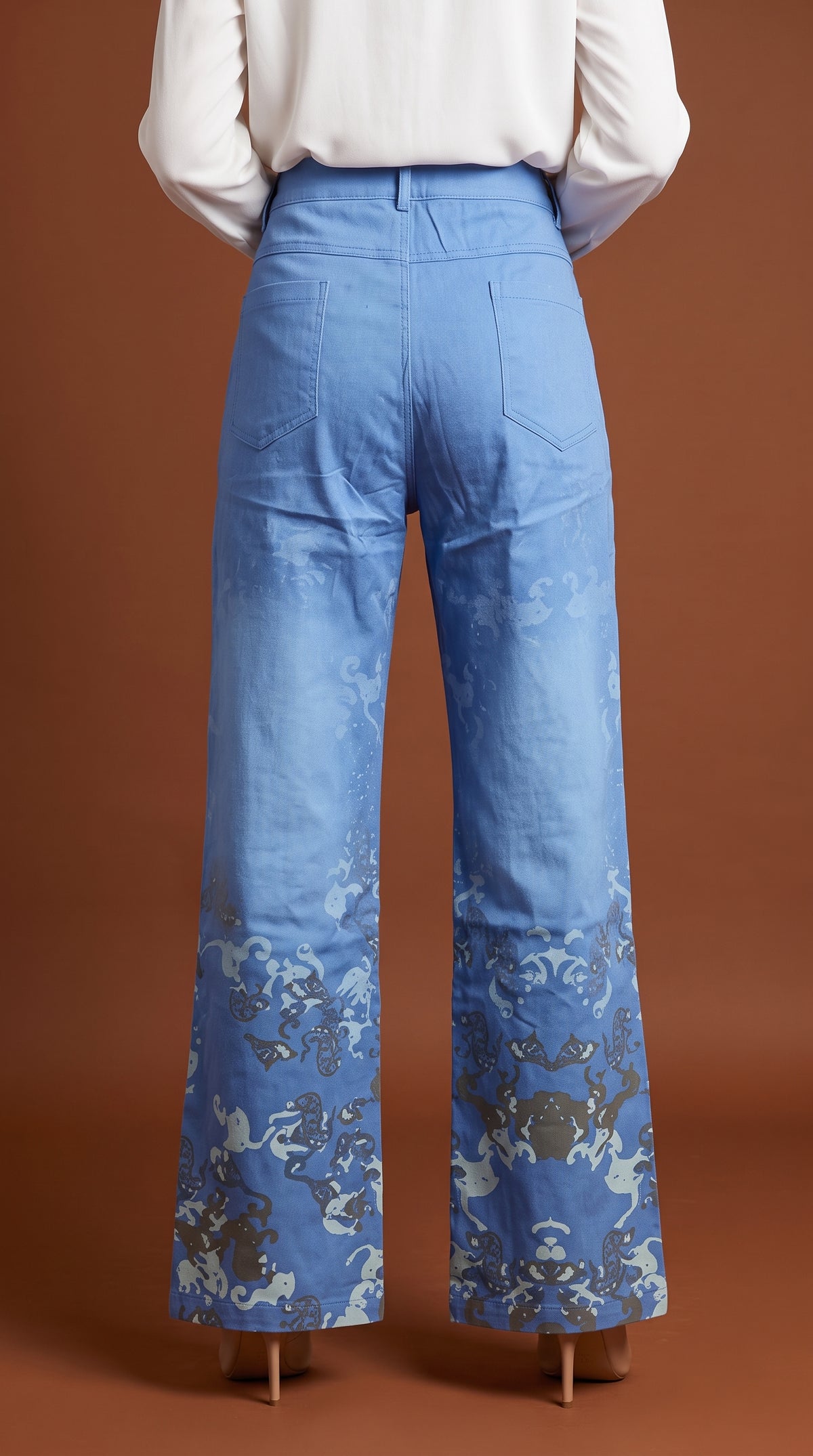 Pantalón Palazzo Denim / ANE1001-50