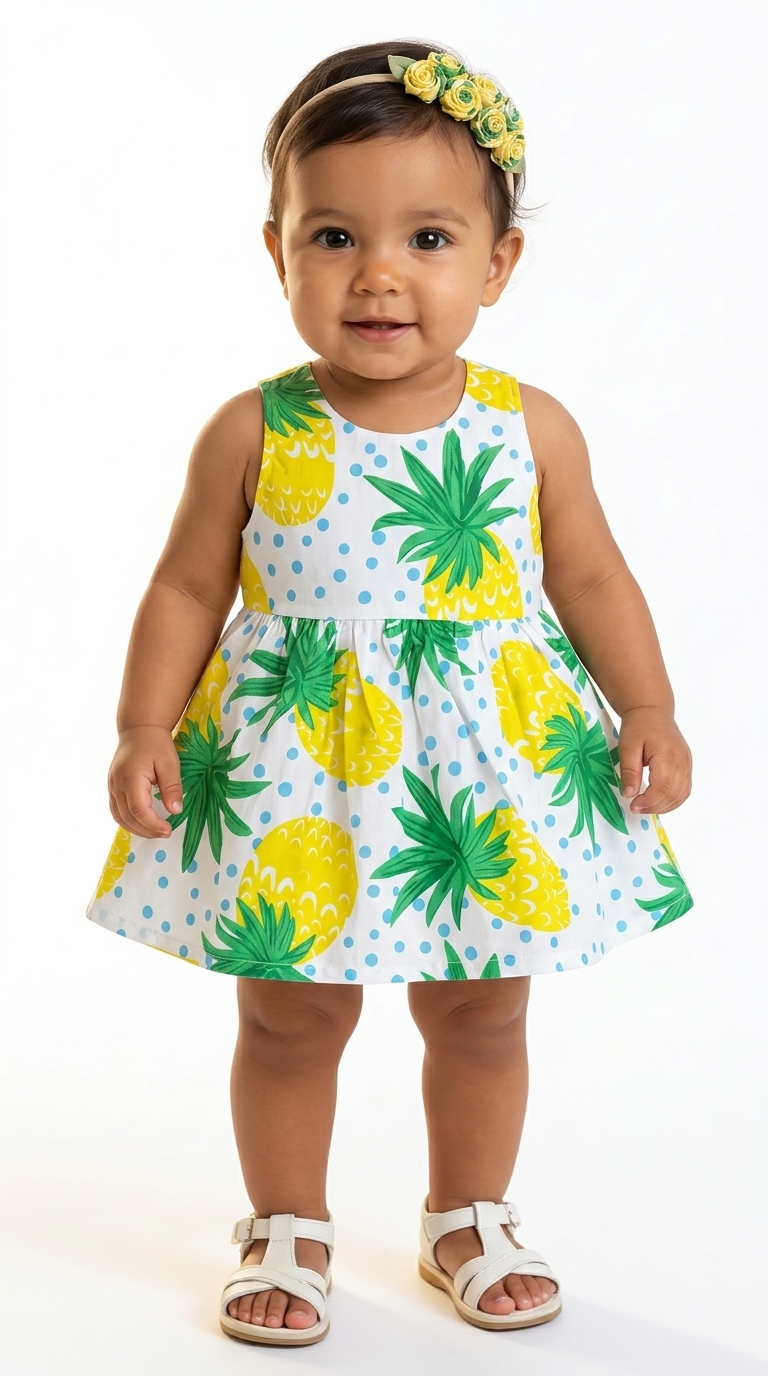 Vestido Piña Tropical / ANK12