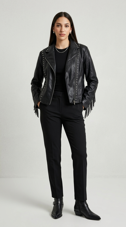 Jacket negra D&M / V483