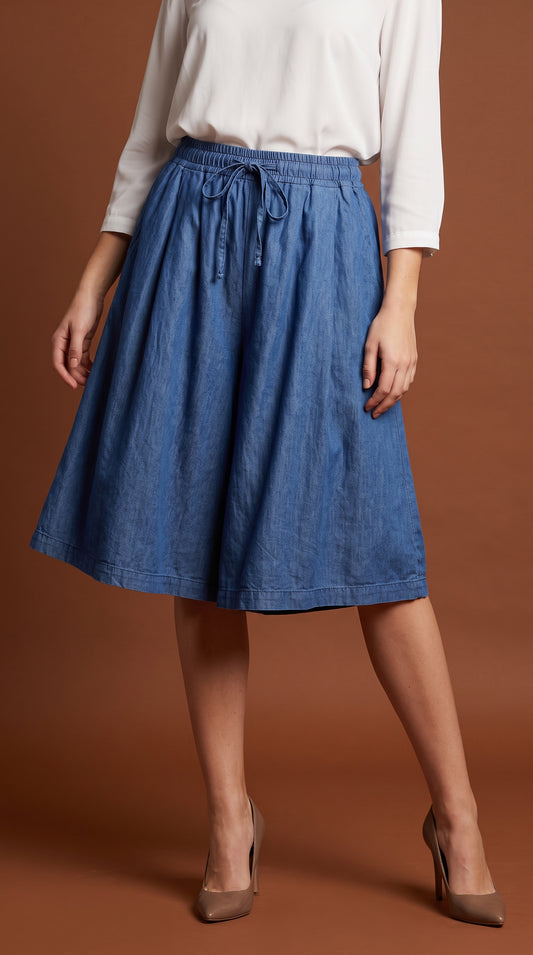 Short Denim Azul Midi / ANE1001-67