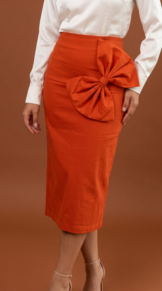 Falda naranja / AO178