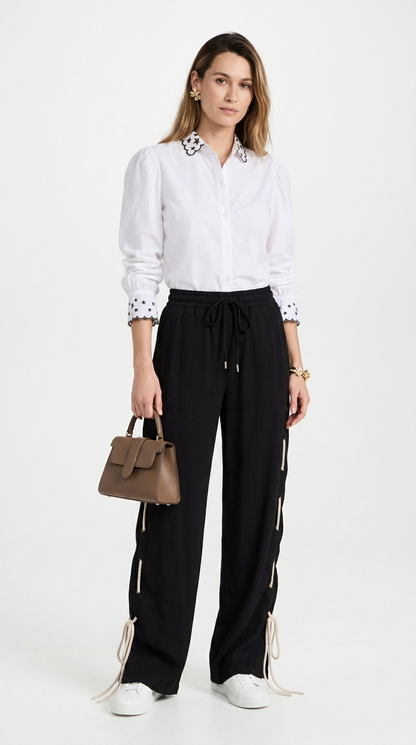 Pantalón Negro Deportivo / ANE1001-53