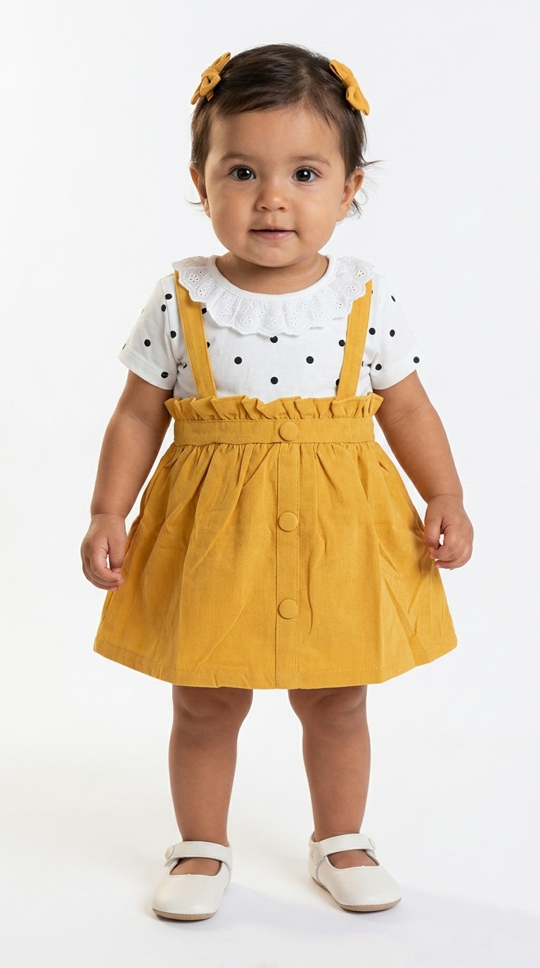 Set Niña Jumper + Blusa / ANK19