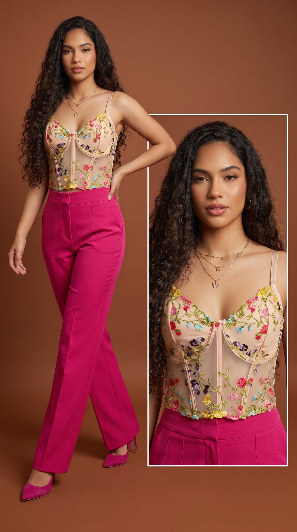 Corset Floral Bloom / CB19