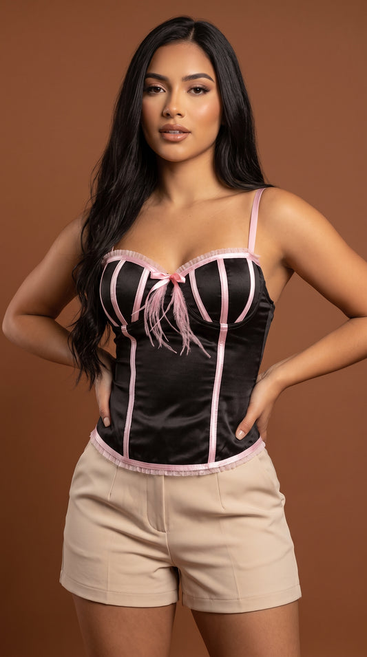 Corset Pink Flame / CB23