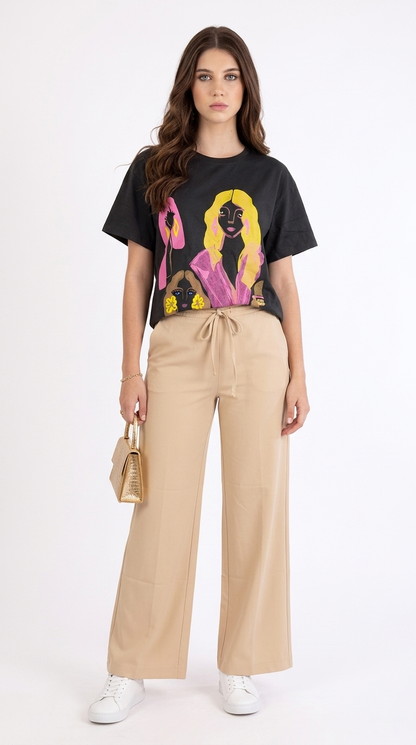 Conjunto Multicolor con Beige / CAS50