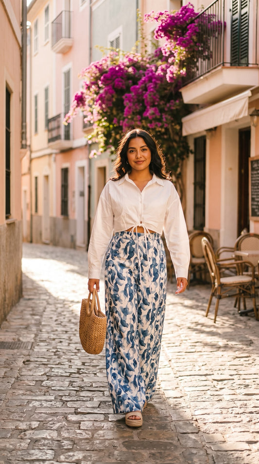 Outfits Acuarela Blanco / CAS150