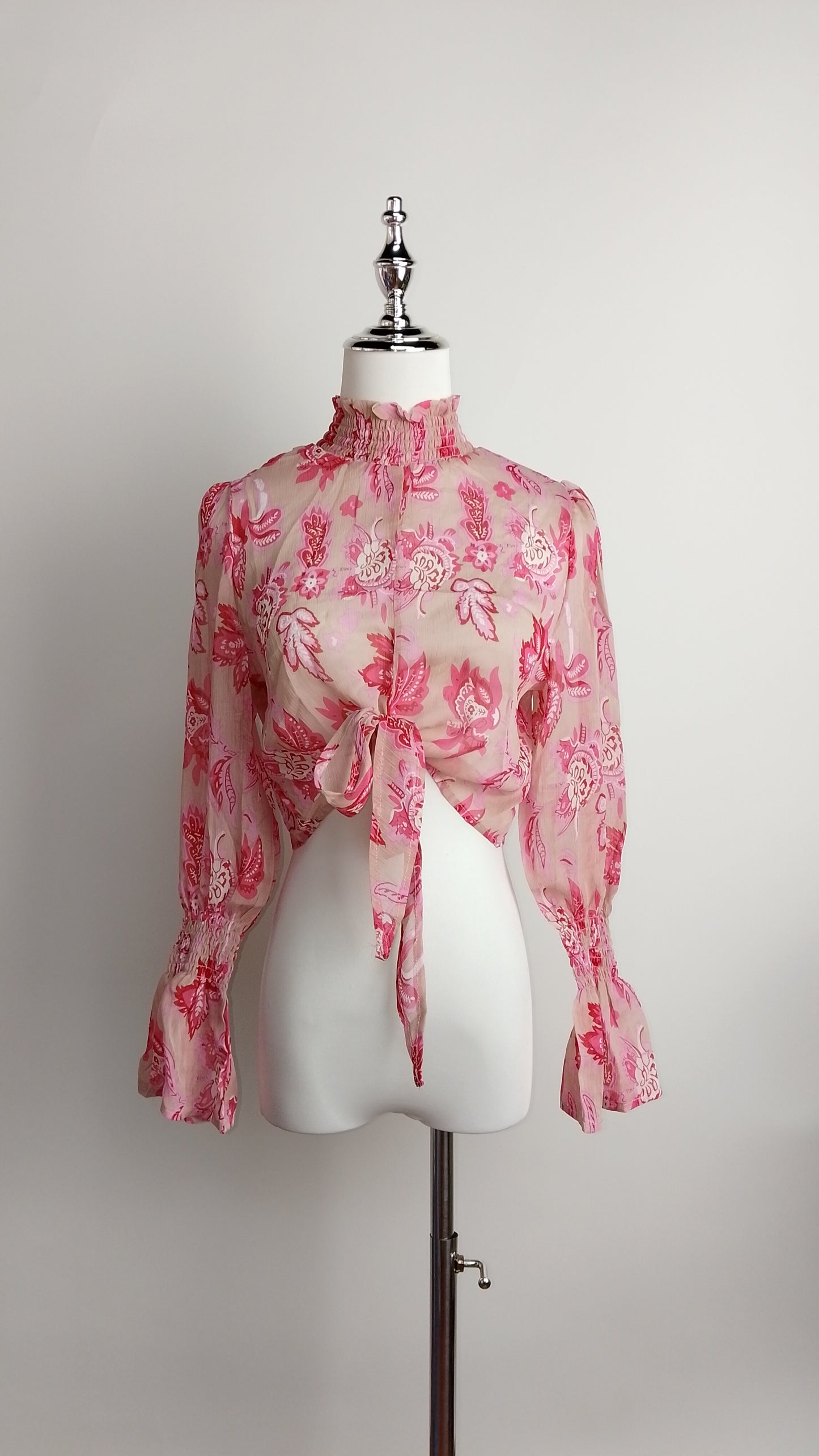 Blusa rosa estampada / ANB04